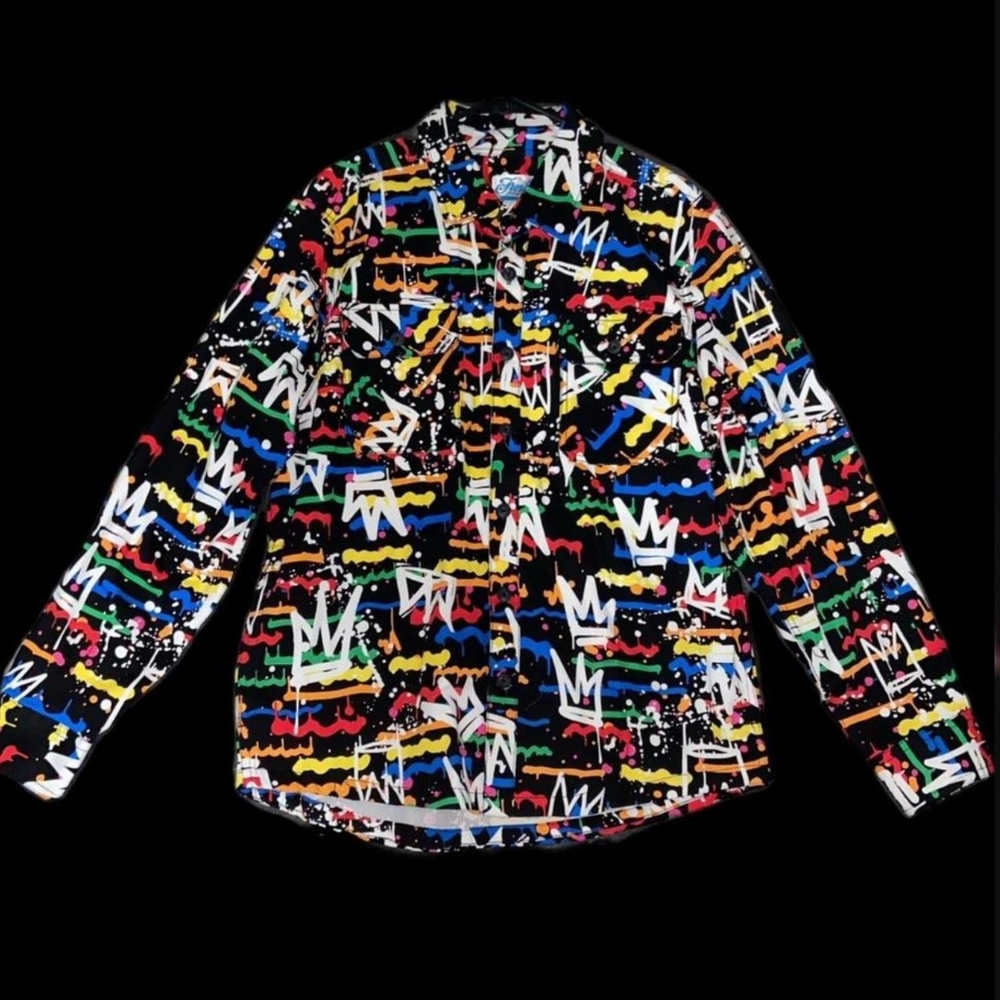 FRESH PRINCE OF BEL-AIR Multicolor Graphic Jacket